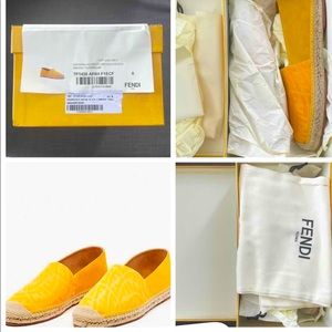 Fendi FF Vertigo espadrilles